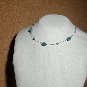 Silpada Turquoise Blue Beaded Necklace